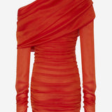 ABITO MONOSPALLA IN MUSSOLA DI SETA 773944 Y3F586030 SAINT LAURENT 