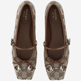 BALLERINE IN TESSUTO GG 814321 FAD6C9745 GUCCI 