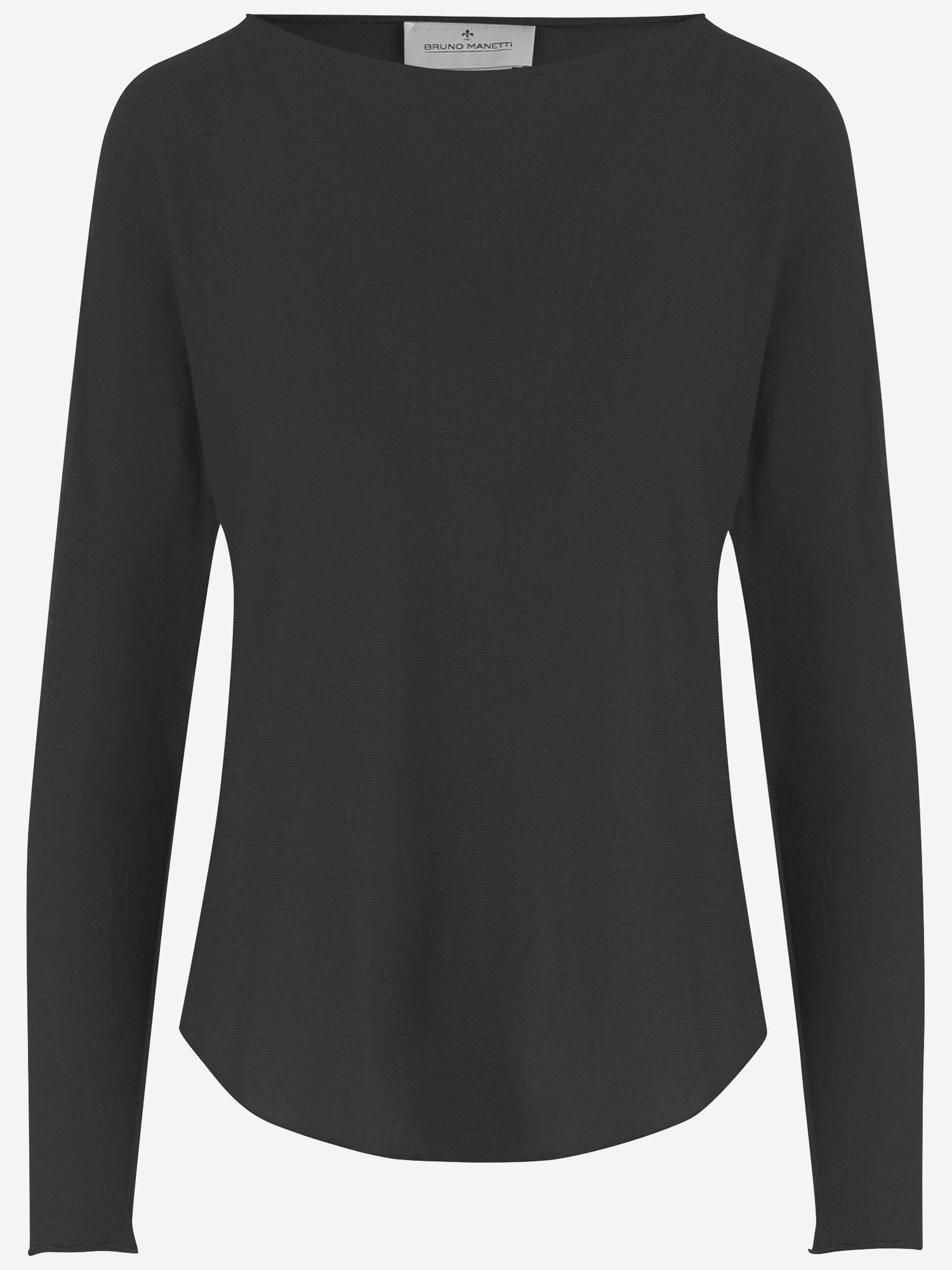 MAGLIA IN LINO E COTONE R2J123 000 BRUNO MANETTI 