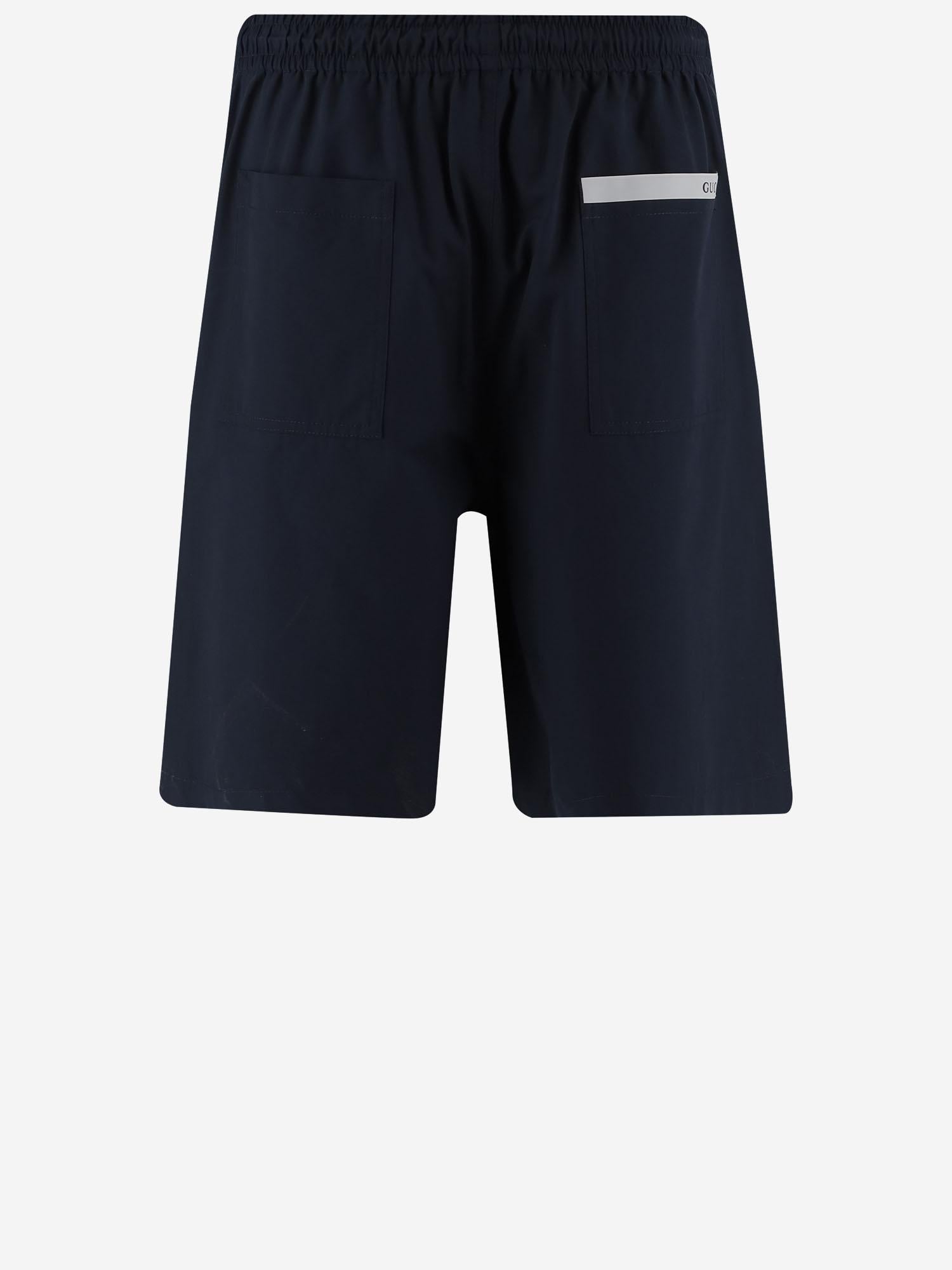PANTALONI CORTI IN POPELINE DI COTONE 814619 ZAJP14294 GUCCI 