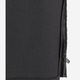 GONNA IN MISTO LANA CON ORLO GREZZO S51ME0045 MTN107855M MAISON MARGIELA 