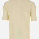 Polo in lino leggero 740733 V2X007361 BOTTEGA VENETA 