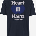 T-SHIRT S/S HEART II HARTT IN COTONE I035203 01XX CARHARTT WIP 