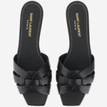 SANDALI FLAT NU PIEDS TRIBUTE 05 IN PELLE 571952 BDA001000 SAINT LAURENT 
