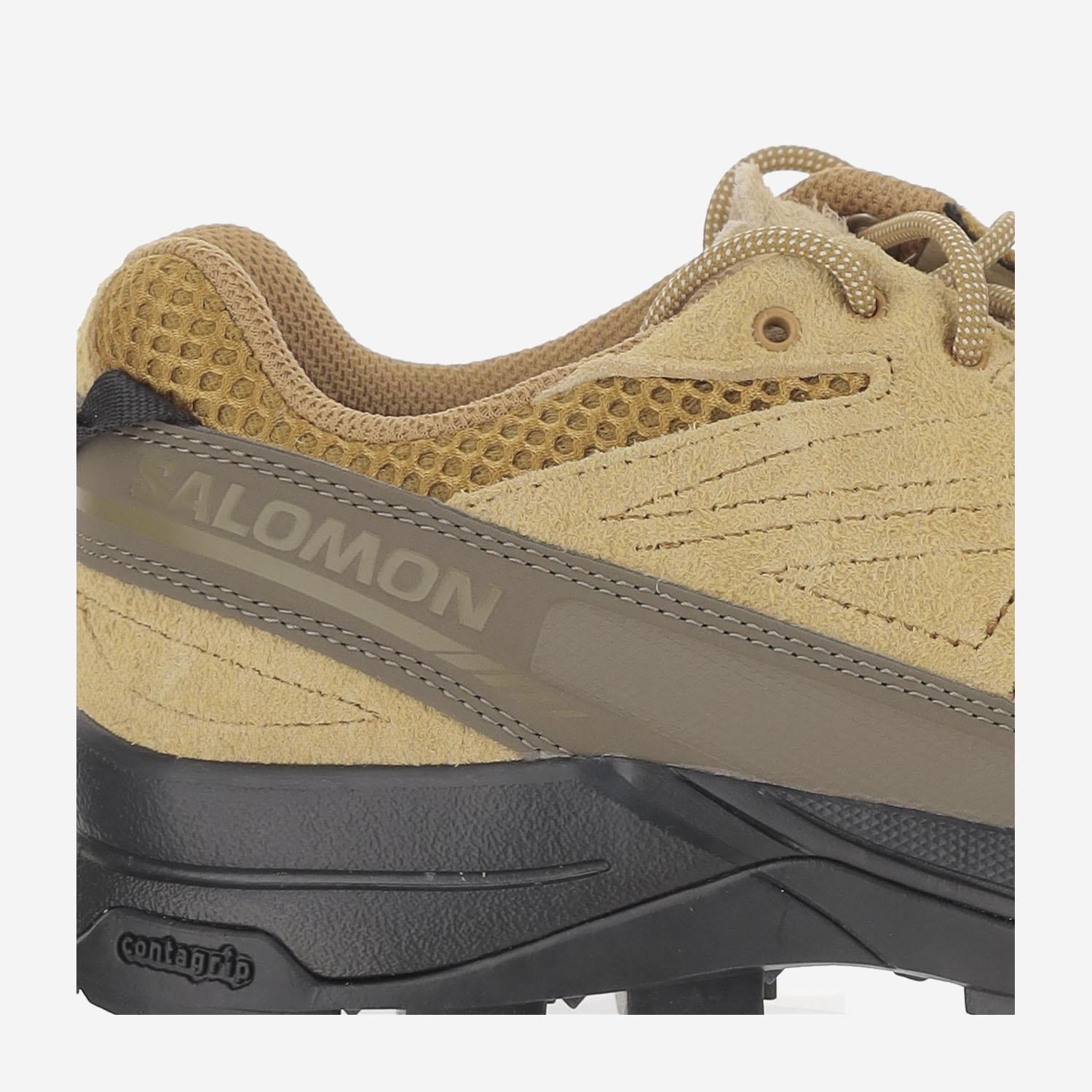 SNEAKERS X-ALP IN PELLE SCAMOSCIATA L47876300 BronzeBrownWoodThrushSafari SALOMON 