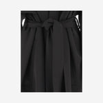 Trench nero in nylon 4455 41790019 F.IT 