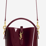 BORSA LE 37 MINI IN PELLE LUCIDA 765870 AAEX16290 SAINT LAURENT 
