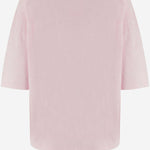 T-SHIRT IN COTONE CON LOGO ALAN LIGHTPINK ONE TEE 