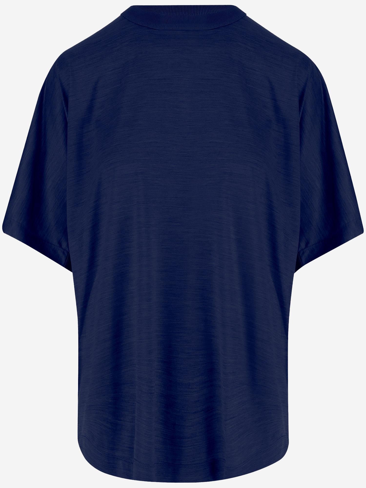 T-SHIRT IN SETA 6252K21117 MIDNIGHT CARVEN 