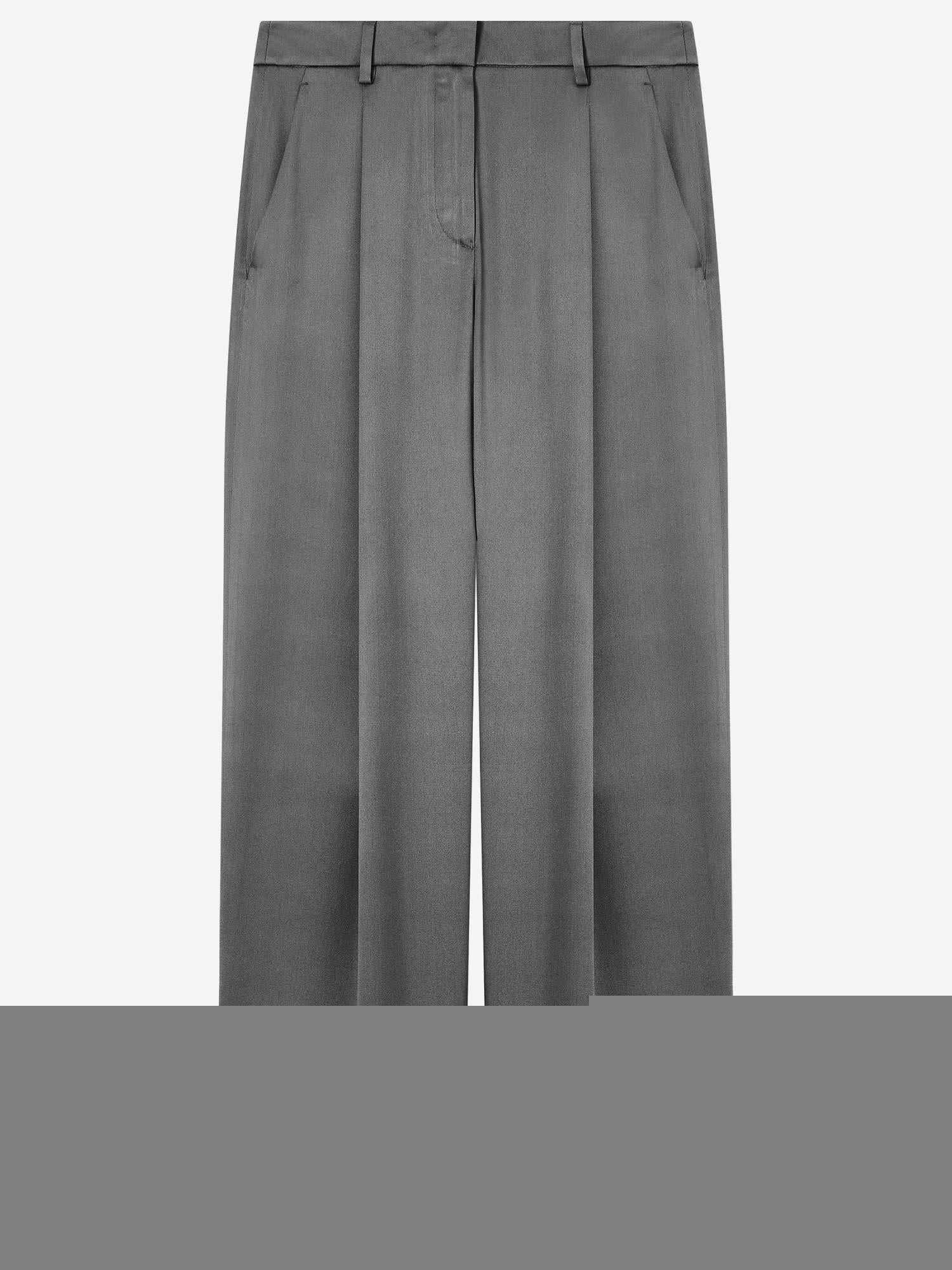 PANTALONI A UNA PINCE IN DOPPIO RASO DI SETA GW002793 TE10101U8116 GIORGIO ARMANI 