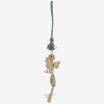 CHARM IN RAFIA BAG CHARM MULTICOLOR IBELIV 