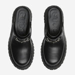 MULES CON MORSETTO IN PELLE 835829 AADCW1000 GUCCI 