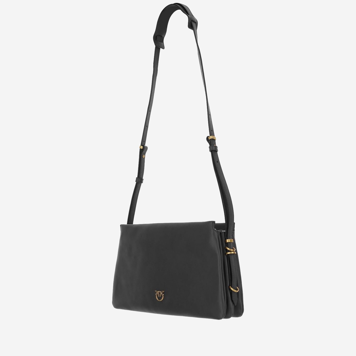 BORSA A TRACOLLA IN PELLE 105161 A0QOZ99Q PINKO 