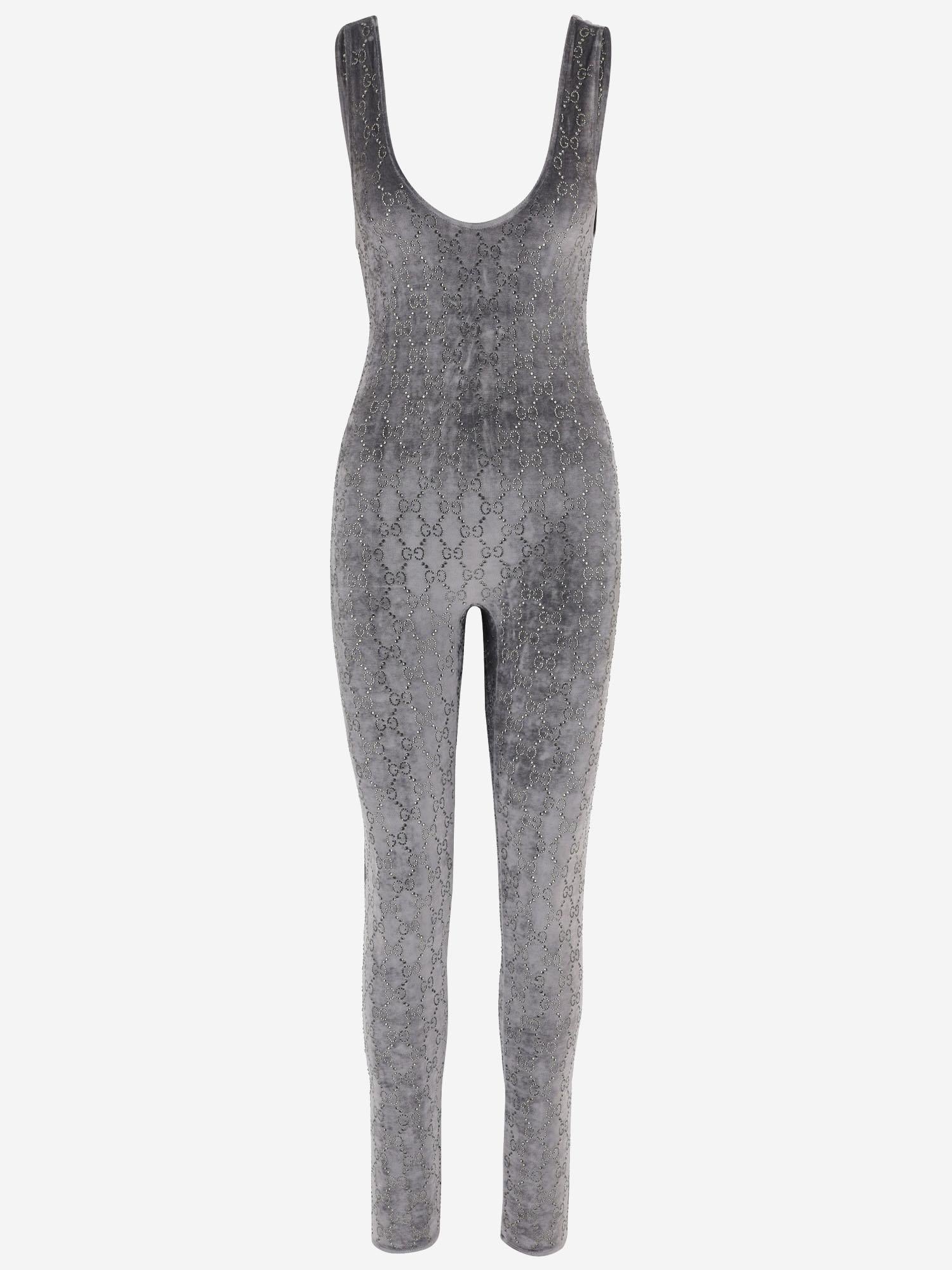 TUTINA IN CINIGLIA STRETCH CON LOGO 850293 XUANS1037 GUCCI 