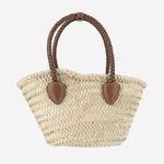 BORSA SHOPPING IN PALMITO 5BG273 2DDHF0A5T MIU MIU 