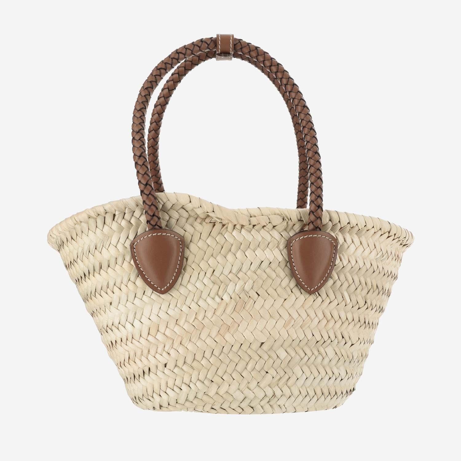BORSA SHOPPING IN PALMITO 5BG273 2DDHF0A5T MIU MIU 