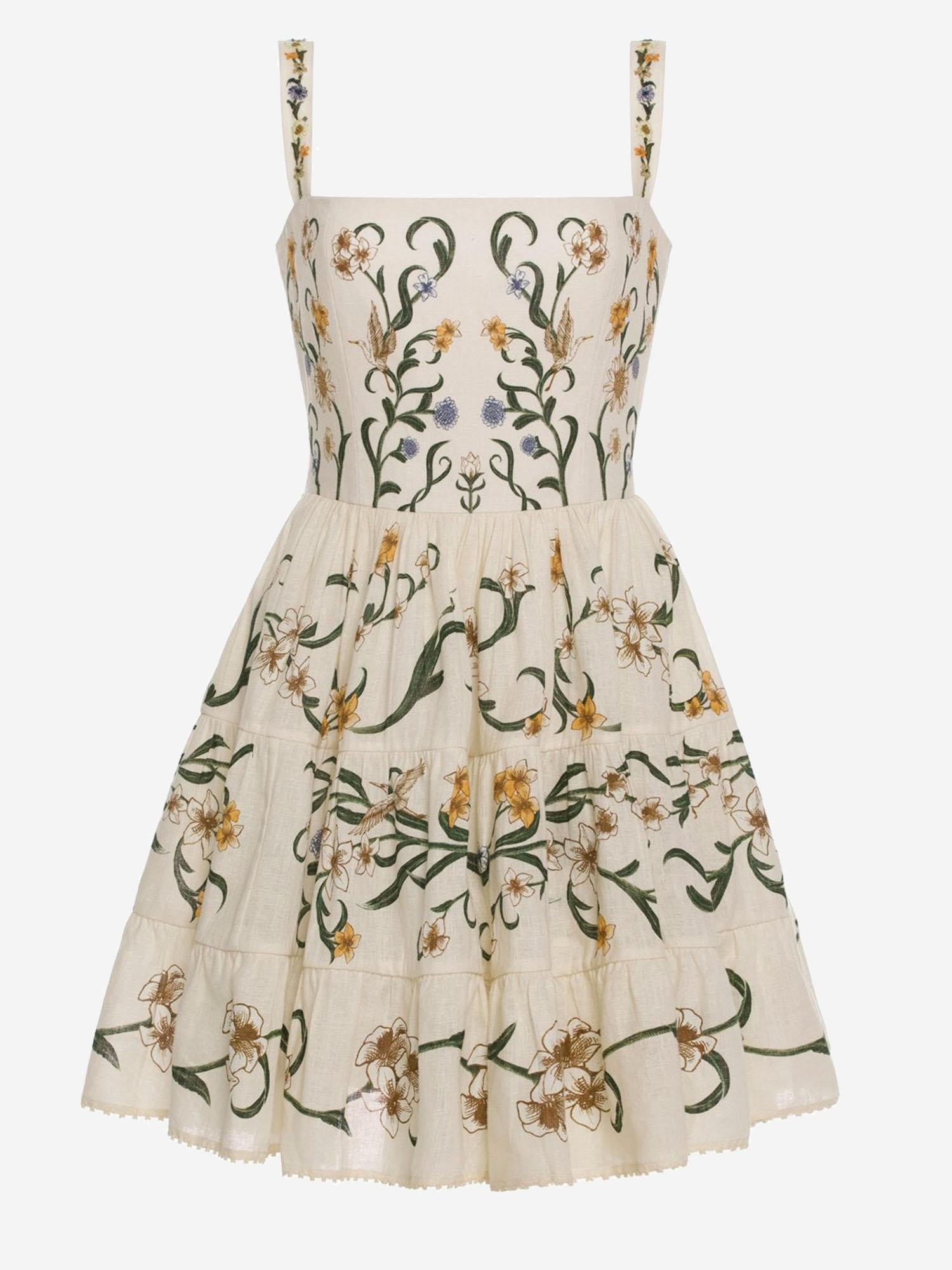 ABITO IN LINO lima mini laguna 20298 MULTICOLORARCHIVED AGUA BY AGUA BENDITA 