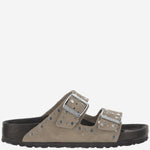 SANDALI ARIZONA Rivet IN SUEDE 1027870 TAUPE BIRKENSTOCK 
