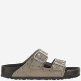 SANDALI ARIZONA Rivet IN SUEDE 1027870 TAUPE BIRKENSTOCK 