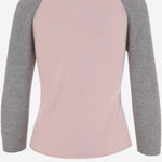 MAGLIA IN CASHMERE BICOLORE W40610JL PWPNKHGR GUEST IN RESIDENCE 