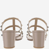 SANDALO SLIDER ROCKSTUD IN VITELLO 60MM 8W0S0C47 VODP45 VALENTINO GARAVANI 