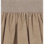 ABITO IN COTONE STRETCH CON SMOCK LILLI 56 NICOLETTA FANNA KIDS 