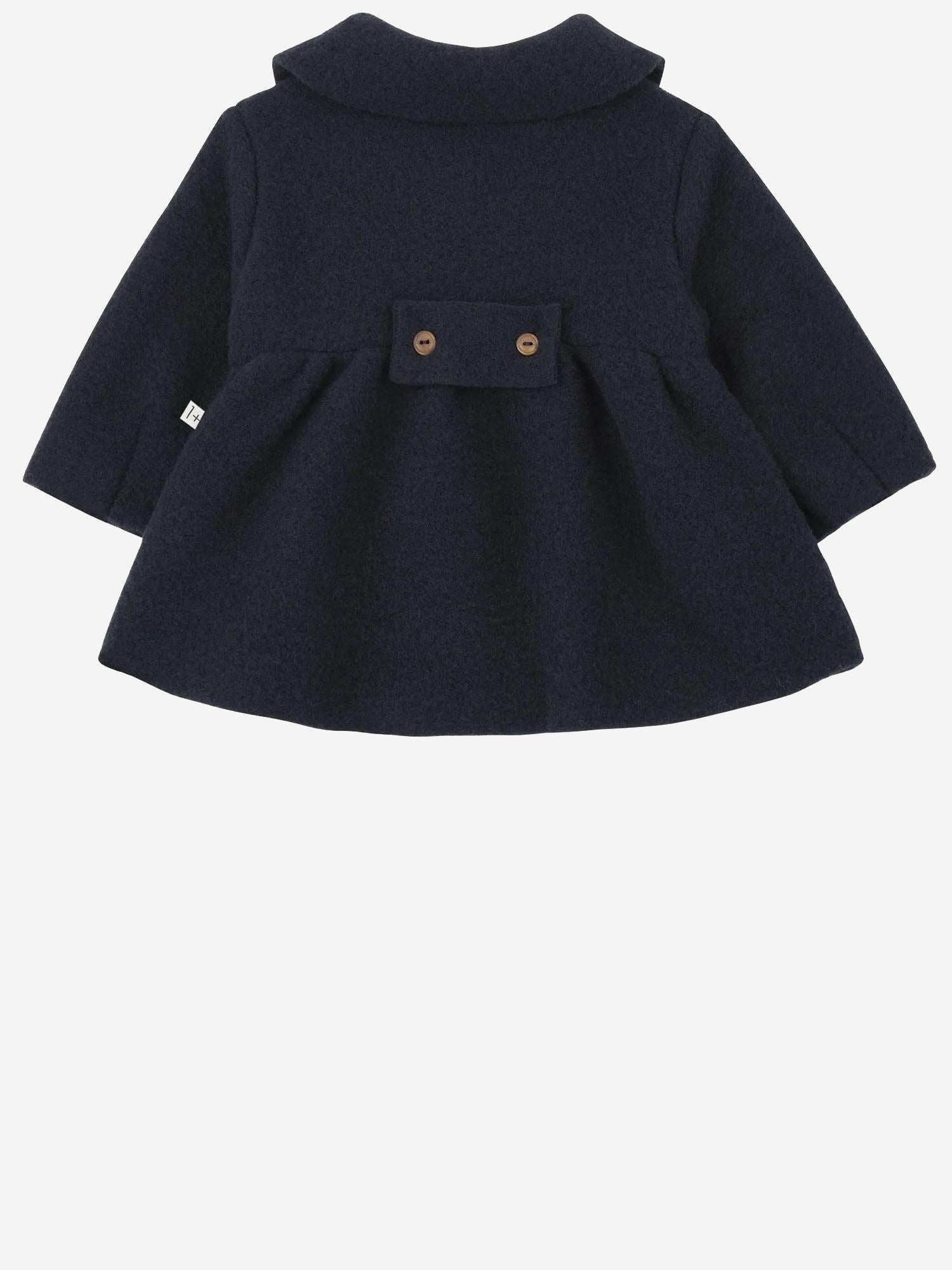 CAPPOTTO IN MISTO LANA 25W220 DARKBLUE 1+ IN THE FAMILY KIDS 