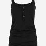 TOP IN COTONE CON MEZZA ABOTTONATURA TSW00567AJ00189 990 JACQUEMUS 