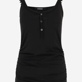 TOP IN COTONE CON MEZZA ABOTTONATURA TSW00567AJ00189 990 JACQUEMUS 