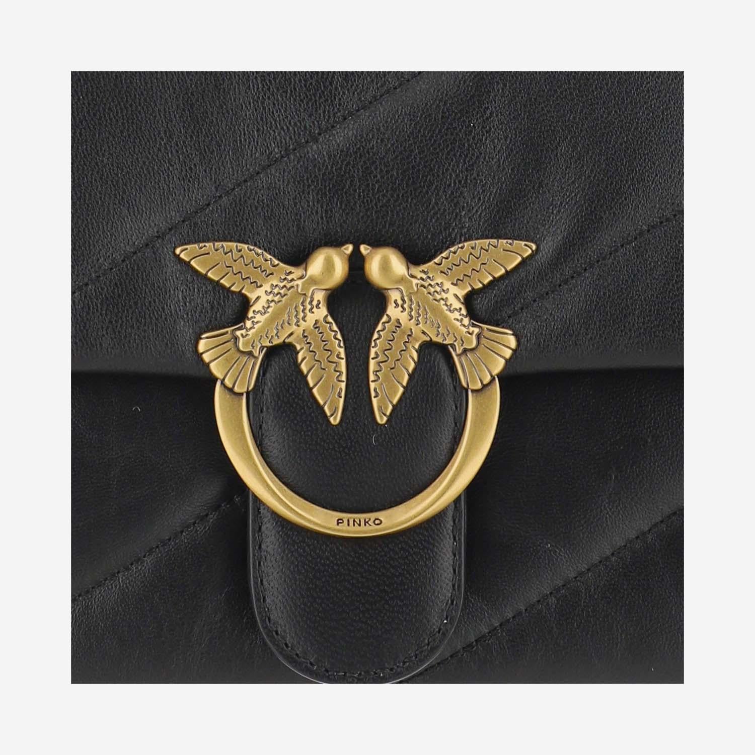 BORSA LOVE CLASSIC PUFF 100038 A0F2Z99Q PINKO 