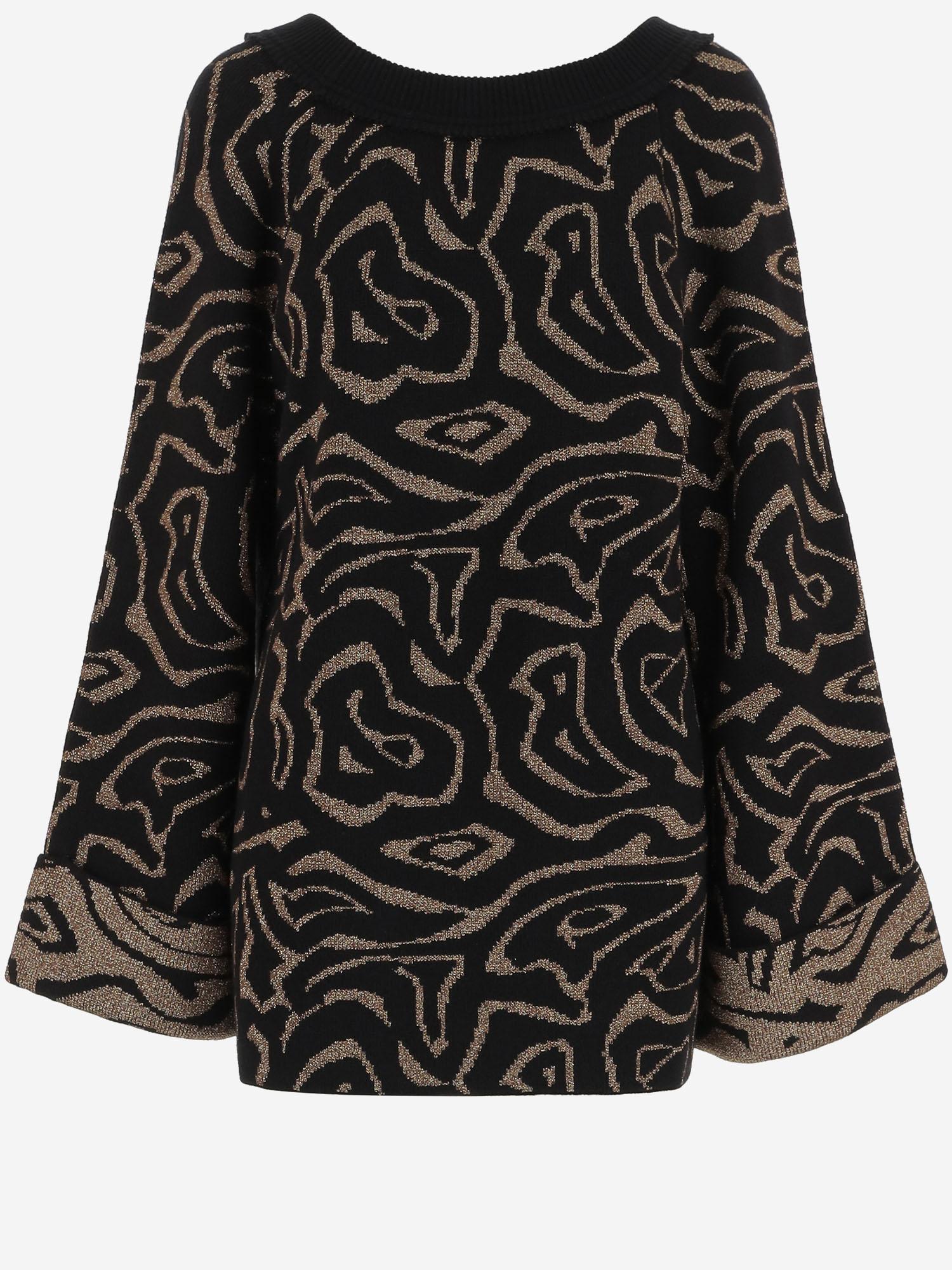 Abito Corto in Stampa Labirinto 5UKG33 5U965A65 EMILIO PUCCI 