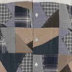 CAMICIA PATCHWORK IN COTONE HPB020W25 2 HOMME 