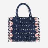 BORSA SHOPPER IN COTONE CON LOGO 106673 A3B7GA0Q PINKO 