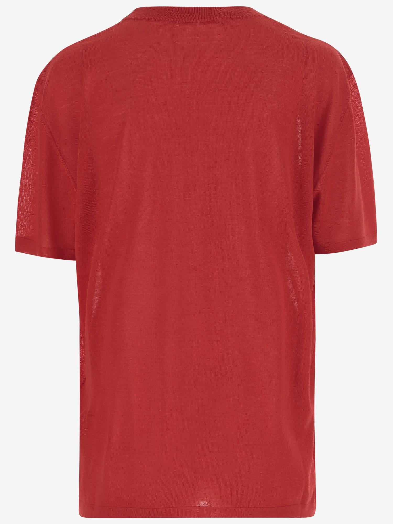 T-SHIRT IN lana CON LOGO ARMTMKN05 MW01023 ARMARIUM 