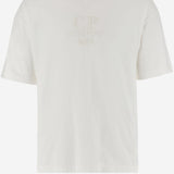 T-SHIRT IN COTONE CON RICAMO LOGO 18CMTS284A005697G 103 CP COMPANY 