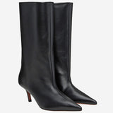 Stivali fiona in nappa FIONABOOT BLACK AMINA MUADDI 