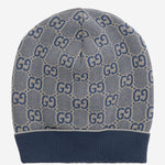 BEANIE IN COTONE CON GG 805840 4K1114878 GUCCI KIDS 