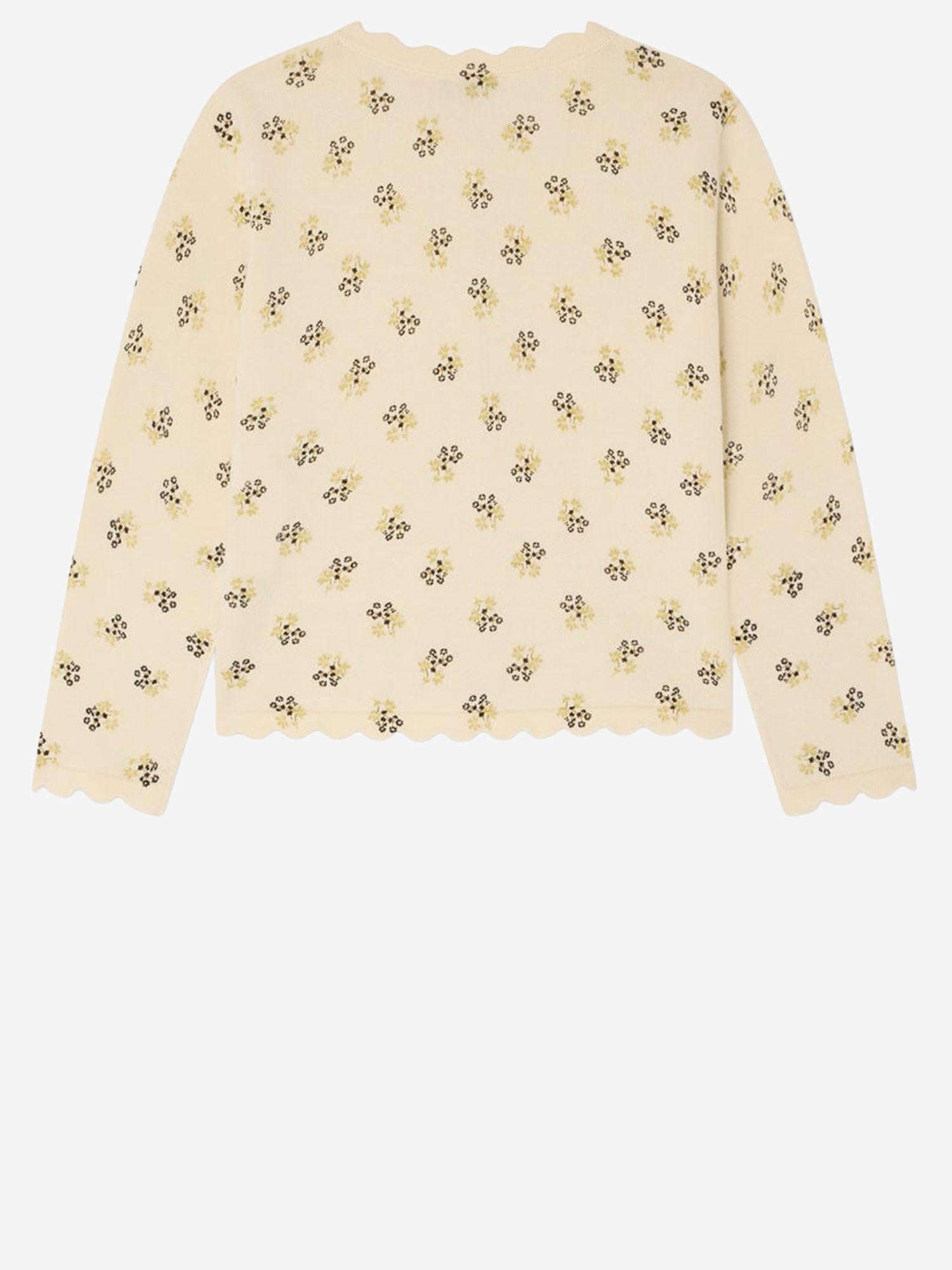 CAMICIA IN COTONE CON MOTIVO FLOREALE S06GCAK00013 503 BONPOINT KIDS 