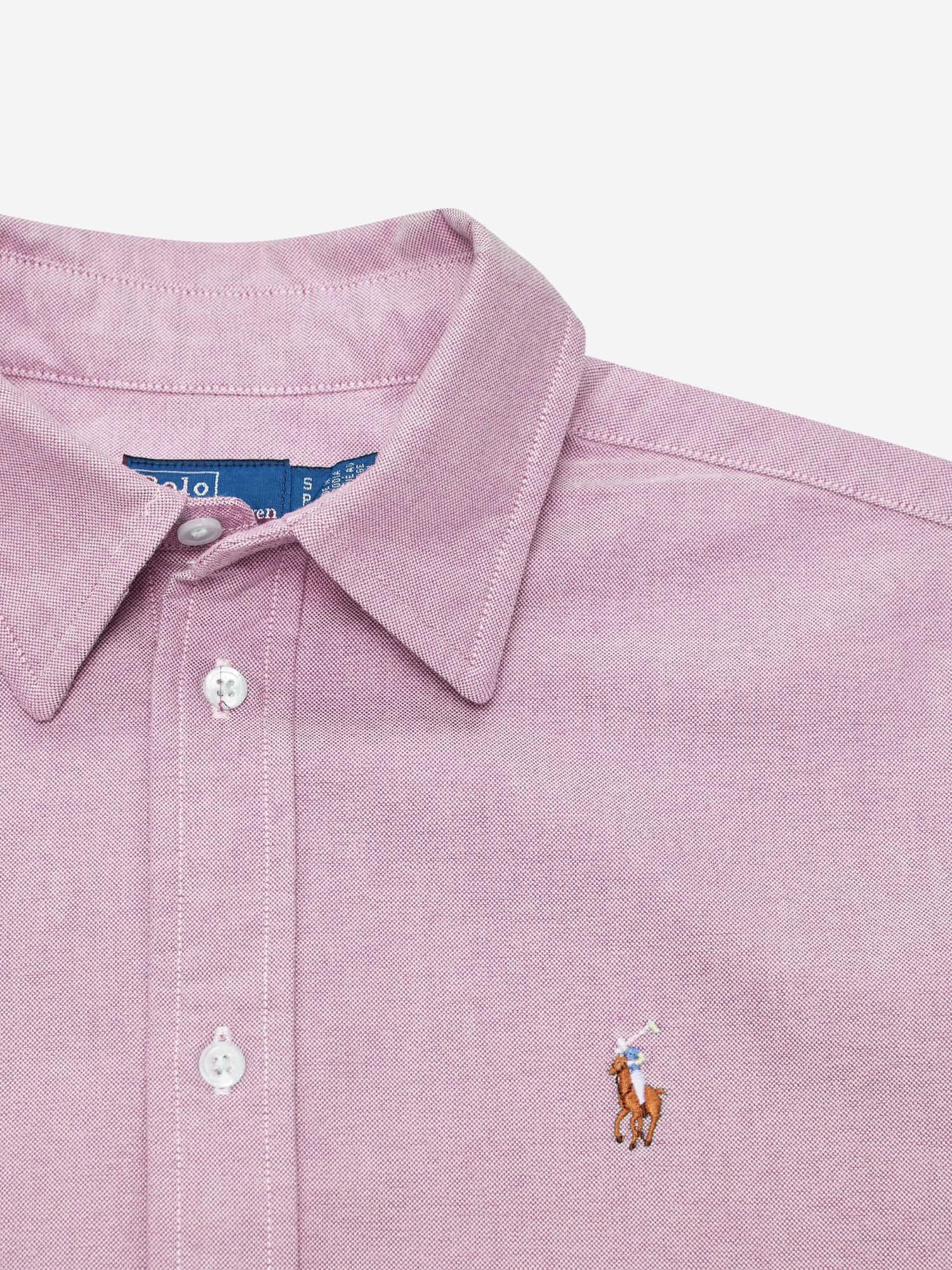 CAMICIA IN COTONE CON LOGO 211970736 500 POLO RALPH LAUREN 