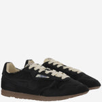 SNEAKERS WINDSPIN IN PELLE WSLWYN01 BLKIVORY AUTRY 