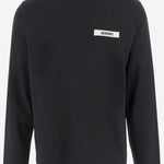 T-SHIRT A MANICHE LUNGHE CON LOGO TSM00570AJ00226 990 JACQUEMUS 