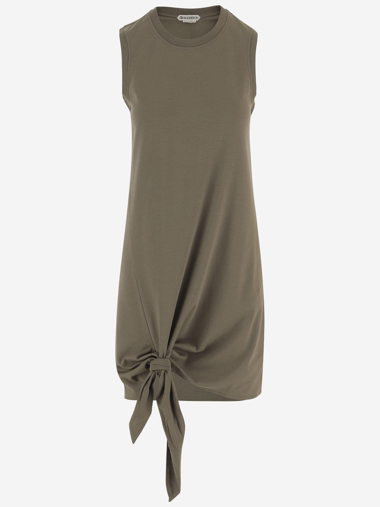 ABITO IN COTONE CON ORLO ANNODATO JD0050 PG1810575 JW ANDERSON 