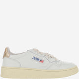 SNEAKERS LOW MEDALIST AULWLL06 LEATLEATWHTGOLD AUTRY 