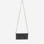 BORSA MINI PIATTA IN PELLE 105347 A0F1Z99Q PINKO 