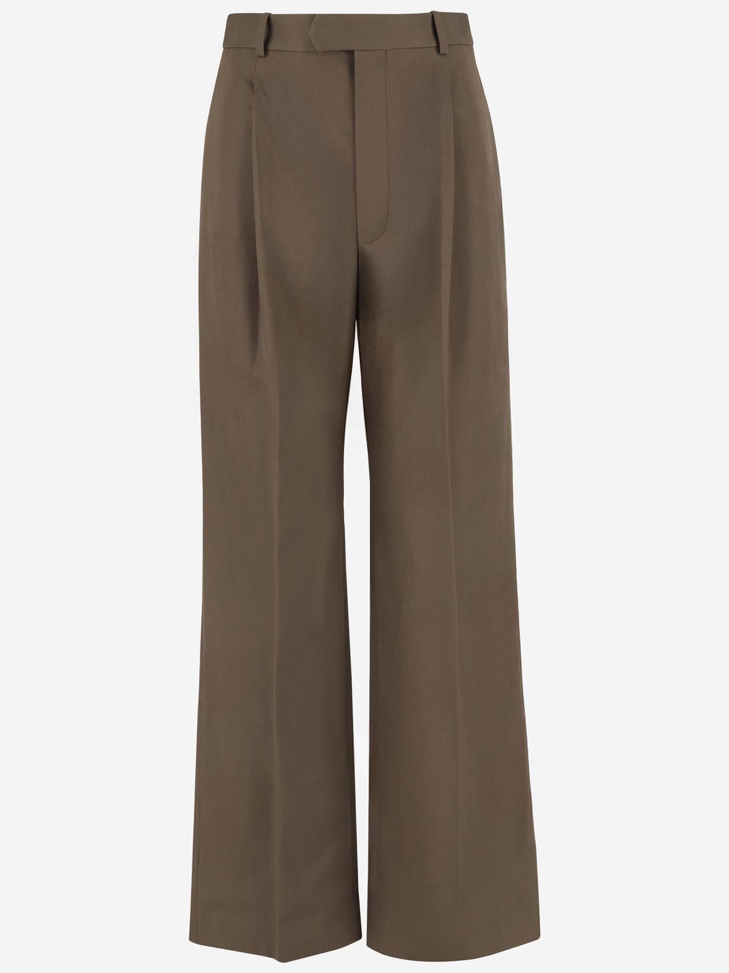 PANTALONI IN COTONE 6252K21140 CHESTNUT CARVEN 