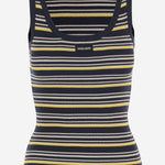 CANOTTA IN COTONE CON LOGO<BR/> MMV341 1848F0008 MIU MIU 