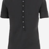 TOP IN COTONE CON BOTTONIERA POSTERIORE TSW00568AJ00189 990 JACQUEMUS 