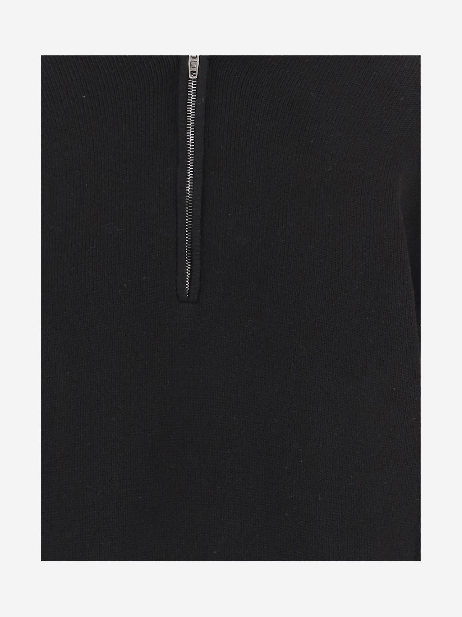 MAGLIA IN COTONE STRETCH 848840 T34211000 BALENCIAGA 