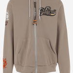 FELPA IN MISTO COTONE CON LOGO AMOS COFFEE APRES SURF 