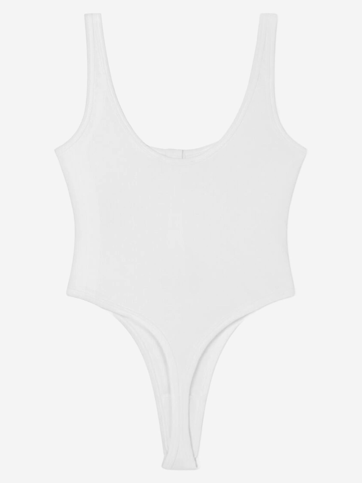 BODY IN COTONE STRETCH CON LOGO 1019688 1A095511W010 VERSACE 